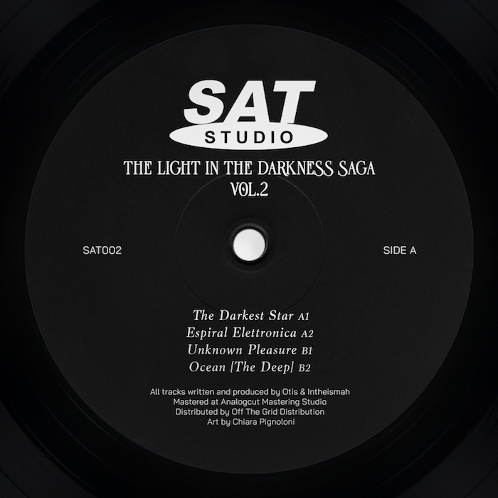 ( SAT 002 ) OTIS & INTHEISMAH - The Light In The Darkness Saga Vol.2 ( 12" ) Satelliet Studio Recordings